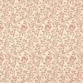 Designer Fabrics 54 in. Wide Coral Pink And Beige Floral Matelasse Reversible Upholstery Fabric F413